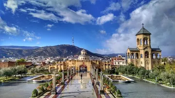 โบสถ์ตรีนิตี้HolyTrinityCathedralofTbilisi