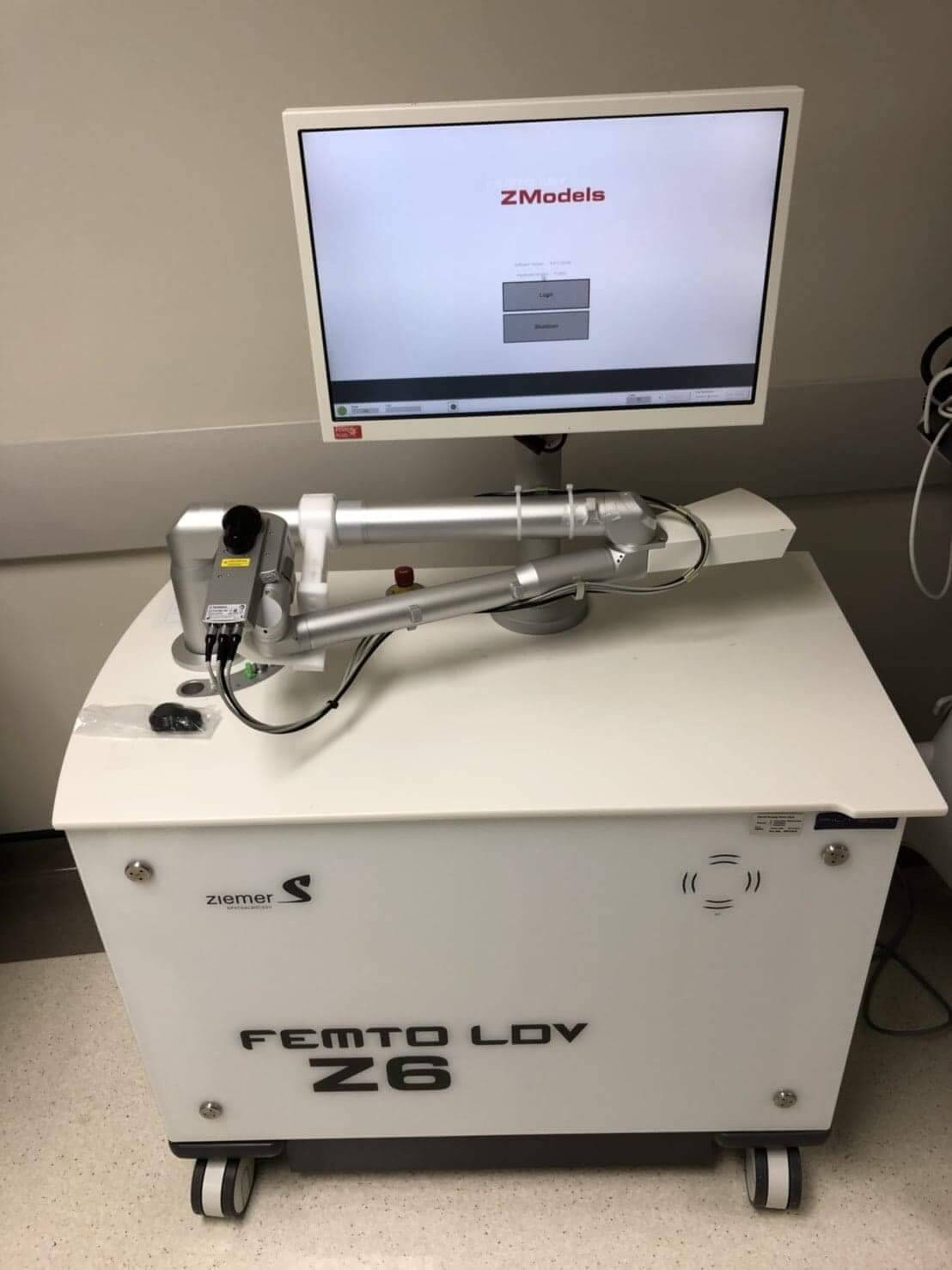 ZIEMER LDV Z6 femtosecond laser