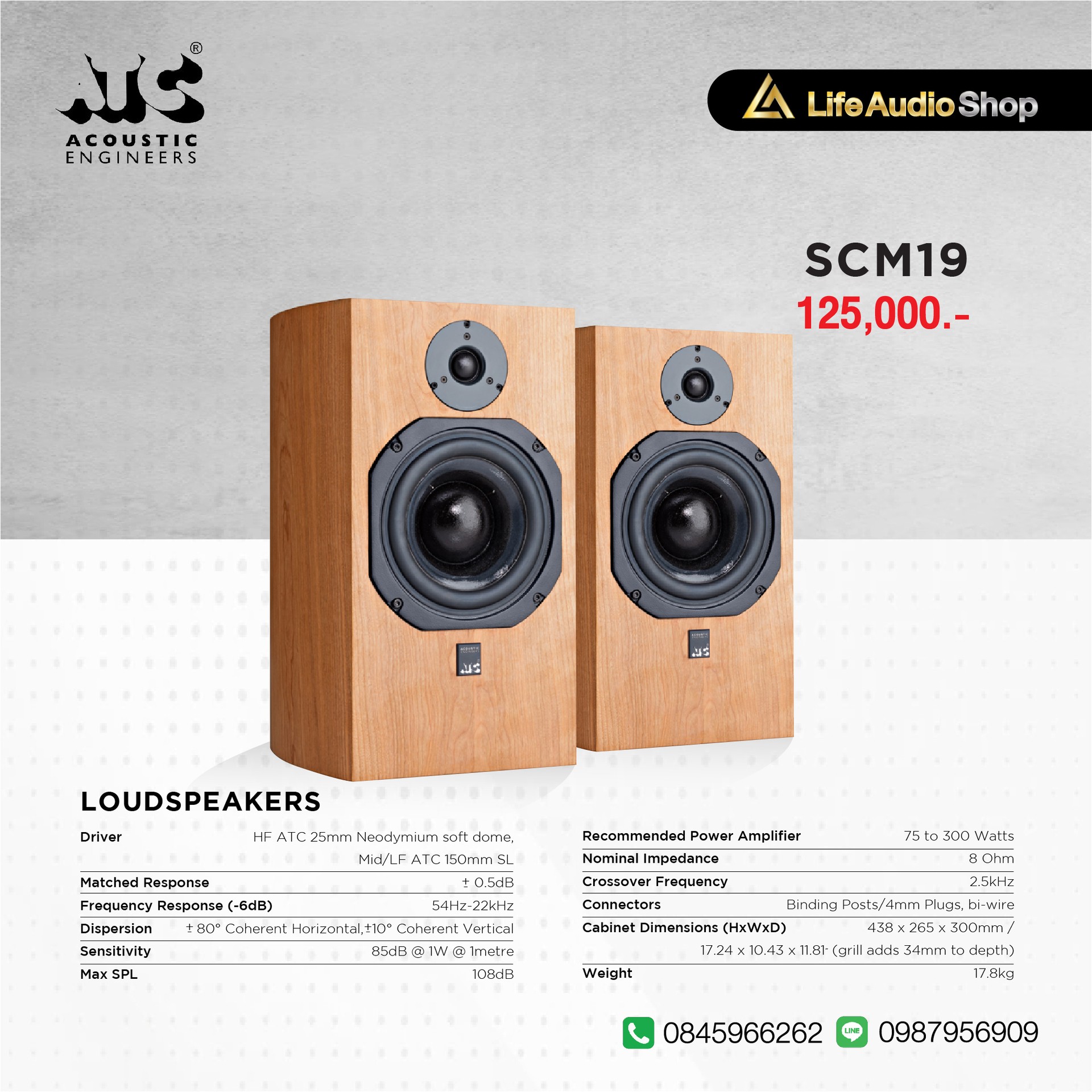 Atc Scm19 Atc Scm Speakers ATC SCM19 Speakers ATC Loudspeakers Audio T
