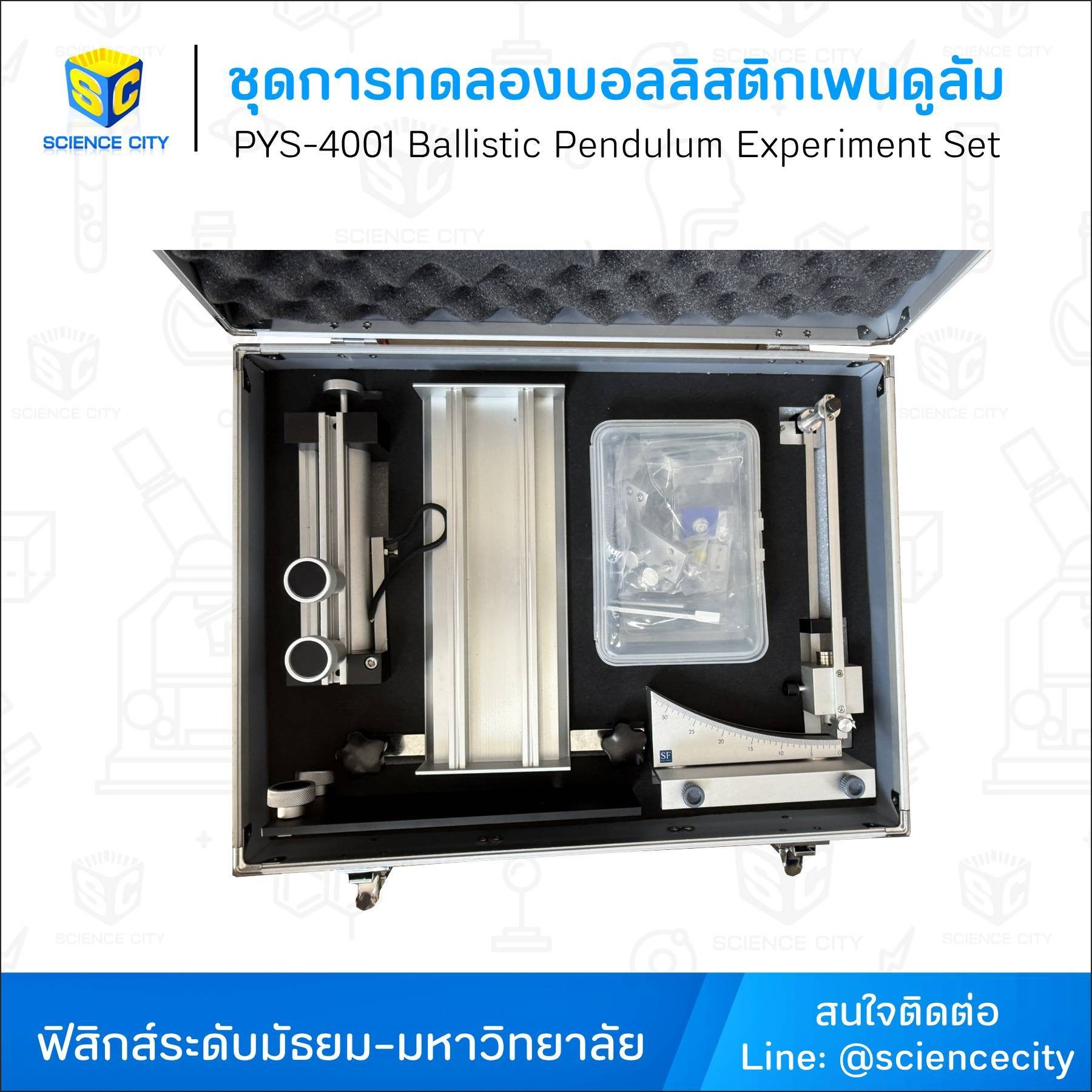 PYS-4001ชุดการทดลองบอลลิสติกเพนดูลัมWL