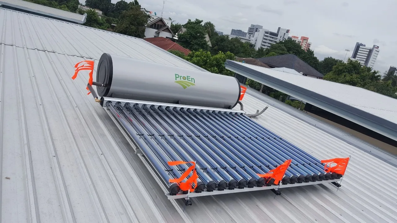 งานติดตั้งเครื่องทำน้ำอุ่น300ลิตรหมู่บ้า3