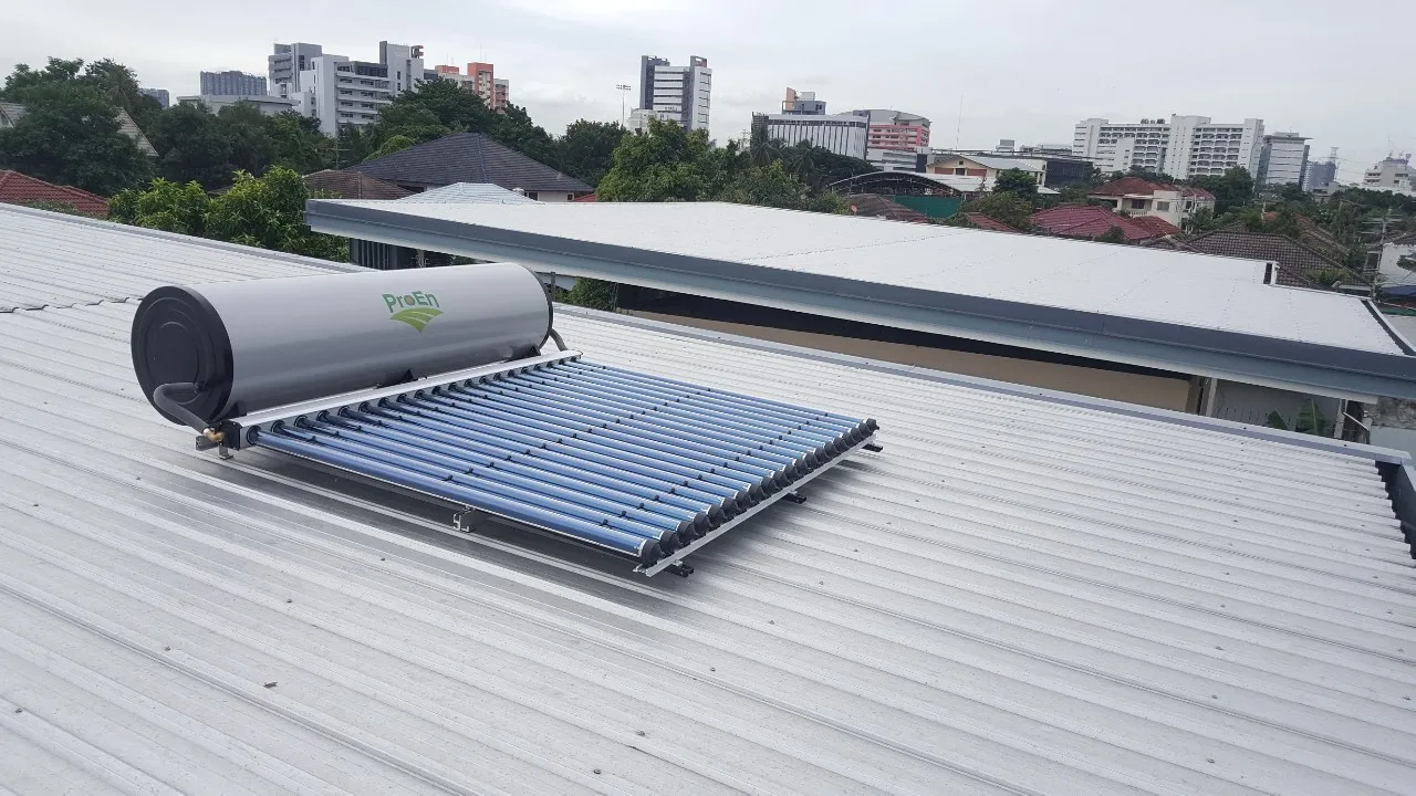 งานติดตั้งเครื่องทำน้ำอุ่น300ลิตรหมู่บ้า9