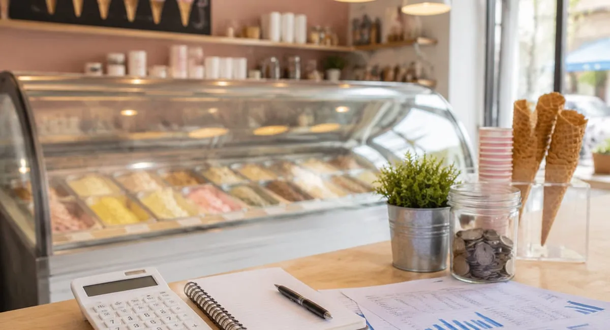 วางแผนงบเปิดร้านขายไอศกรีมและต้นทุนธุรกิจ