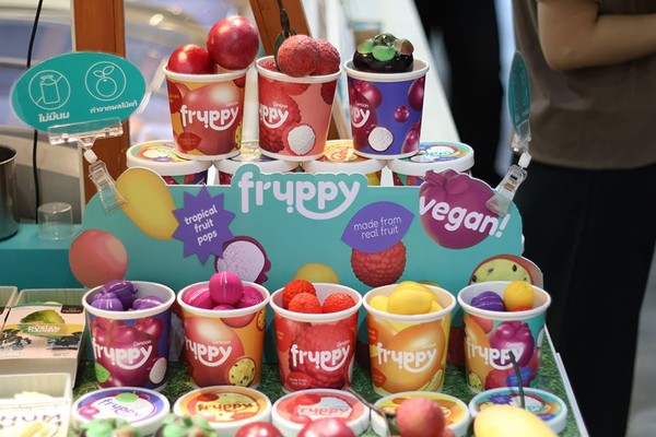FRUPPYผลิตภัณฑ์FruitPopจากผลไม้ไทยของLamoonGroup