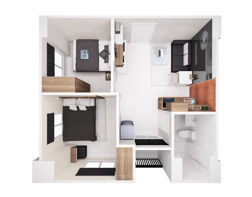คอนโดลำลูกกา-คูคต The Unite Condo คอนโดลำลูกกา-คูคต The Unite Condo