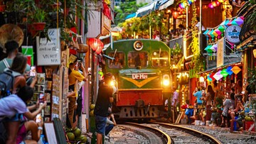 ค่าเฟ่ทางรถไฟฮานอย