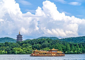 ล่องเรือทะเลสาบซีหูหังโจว