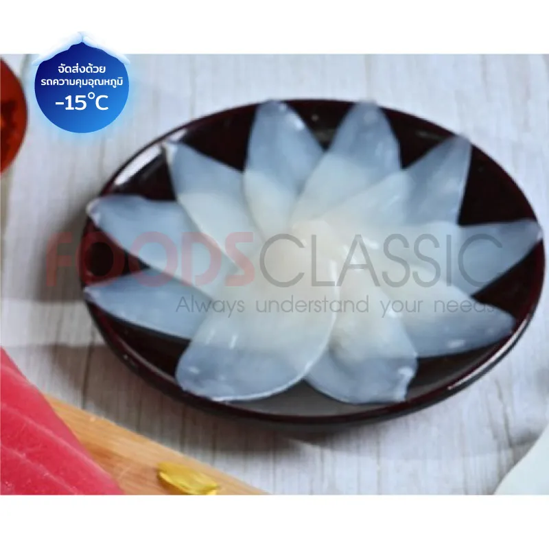 FoodsclassicKK013SQUIDSUSHITOPPINGปลาหมึกซูชิ(2)