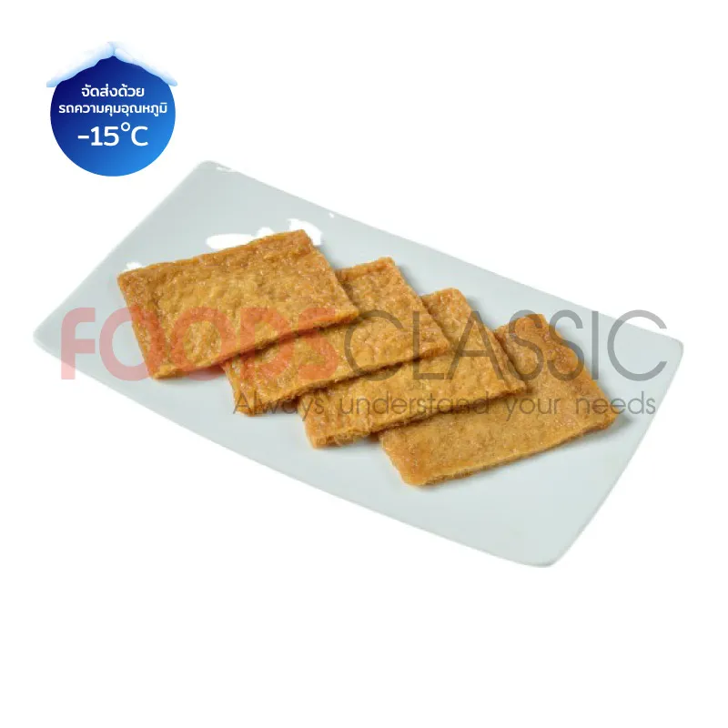 FoodsclassicPR063ABURAAGEเต้าหู้แผ่นทอดปรุงรส(2)