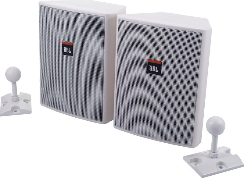 JBL CONTROL 25WH Two Way Indoor/Outdoor Speaker, 5.25" Woofer,White