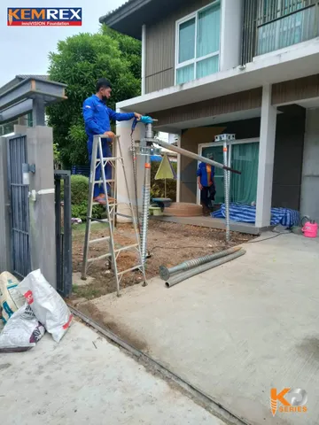เข็มเหล็กเสาเข็มเหล็กเสาเข็มเกลียวฐานรากต่อเติมต่อเติมบ้านต่อเติมครัวที่จอดรถฐานเครื่องจักรฐานรากเสาไฟhsbkemrex7