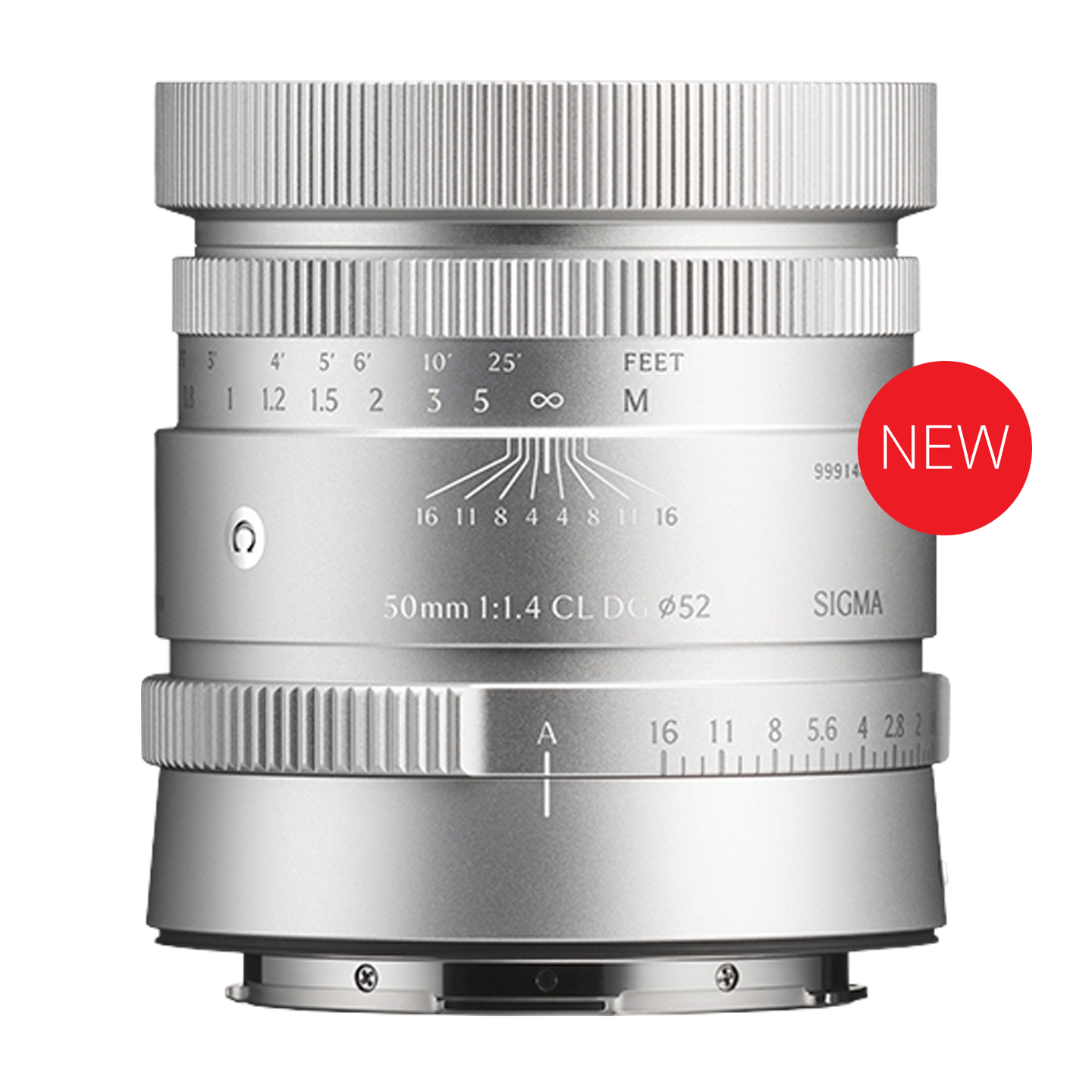 Sigma 50mm F1.4 CL DG | Contemporary | Silver for L-Mount