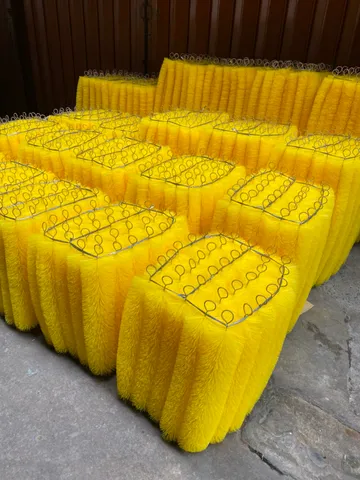 filterbrushแปรงพู่สีเหลือง200