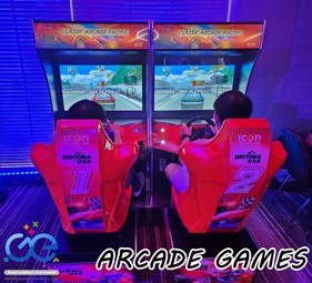 ตู้เกมส์ขับรถหน้าปก