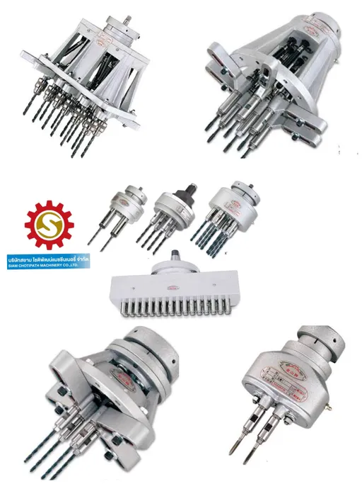 Multiple- spindle Drilling &Tapping head (หัวเจาะต๊าปหลายหัว)