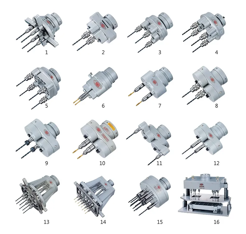 Multiple- spindle Drilling &Tapping head (หัวเจาะต๊าปหลายหัว)