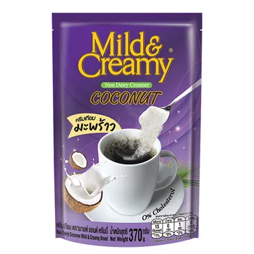 3D-(370-g-ด้านหน้า)-Non-Dairy-Creamer-Mild-&-Creamy-Brand