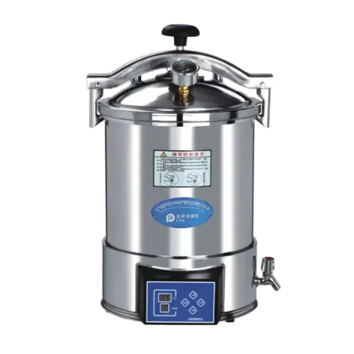 เครื่องนึ่งฆ่าเชื้อ(Autoclave)ยี่ห้อJIBIMEDรุ่นYX-24HDDขนาด24ลิตร