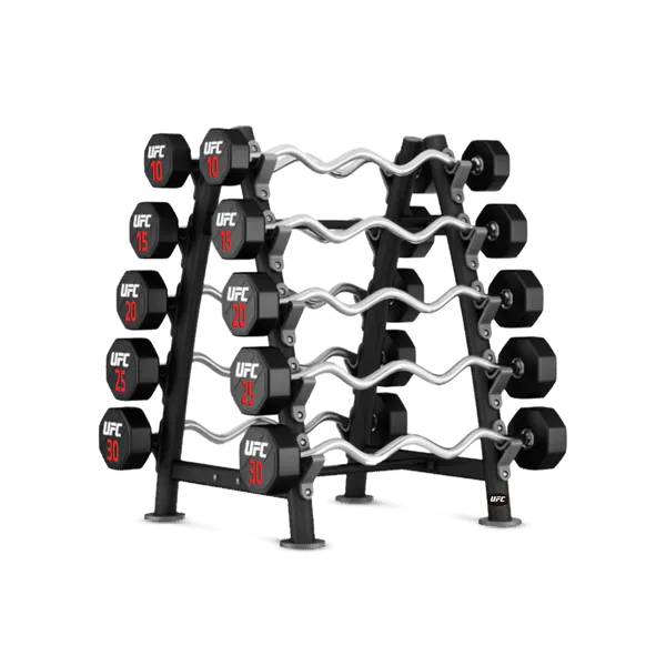 10PIECEXBRACEBARBELLRACK
