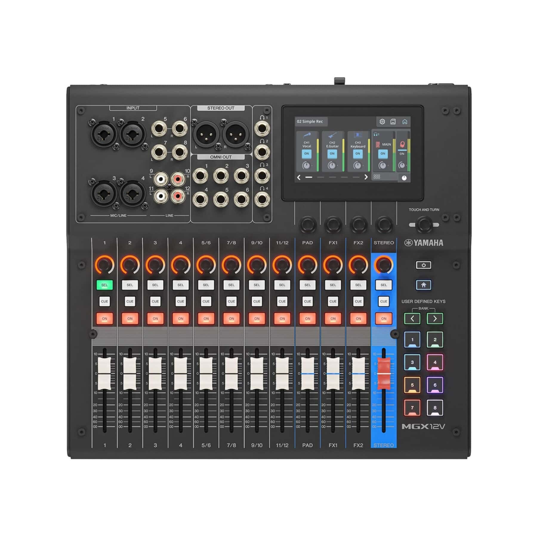 YAMAHA-MGX12V-BK-ATPROSOUND