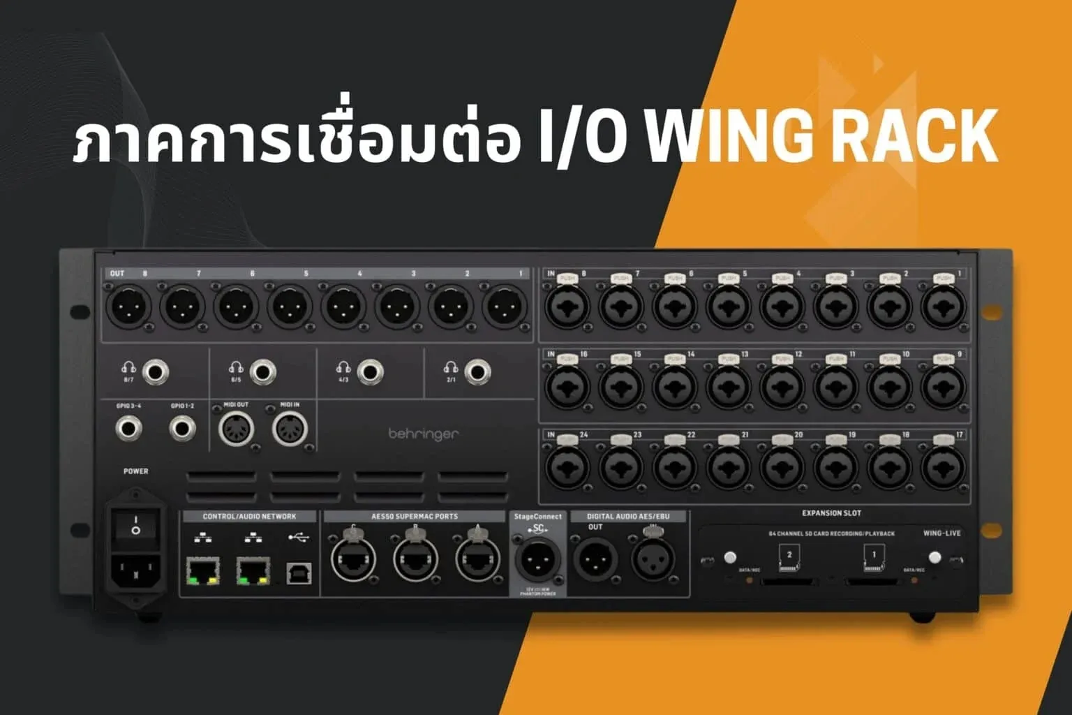 Midas Wing Rack Behringer Wing Rack