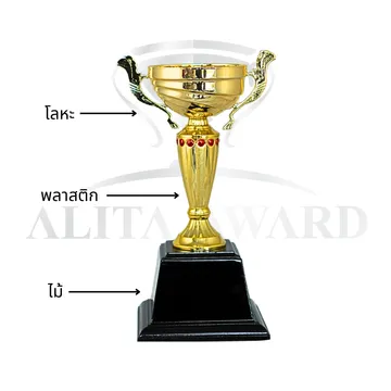 ถ้วยรางวัลโลหะ38287