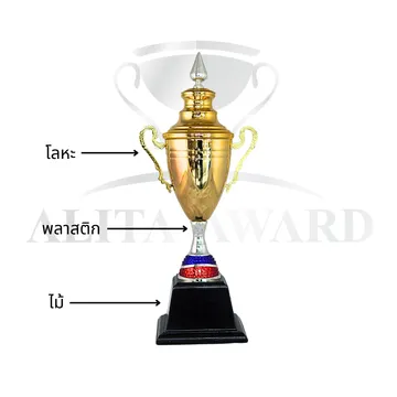 ถ้วยรางวัลโลหะD15