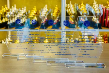 โล่อะคริลิคอลิตาถ้วยรางวัล46