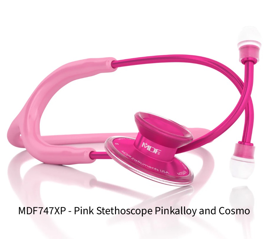 MDF747XP-PinkStethoscopePinkalloyandCosmo