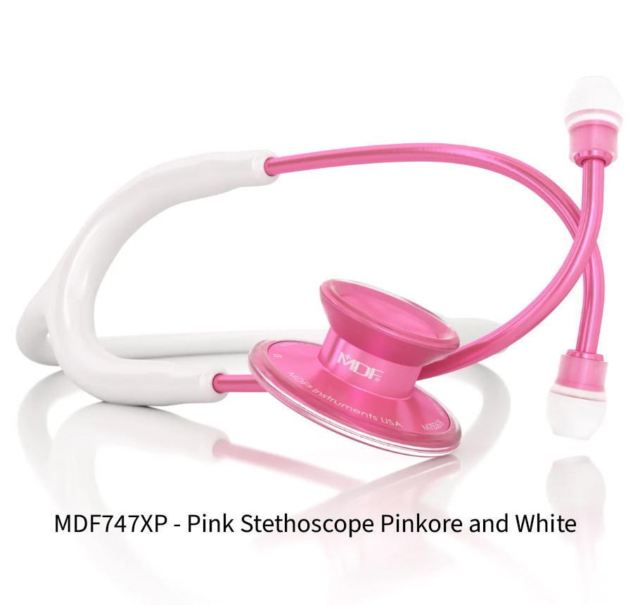 MDF747XP-PinkStethoscopePinkoreandWhite