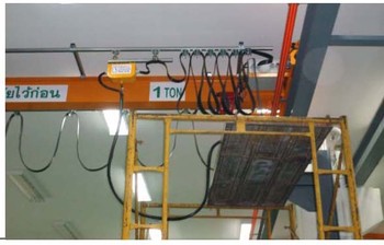 FLAT CABLE FOR HOIST CRANE งานรอกเครน