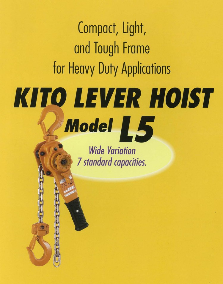 KITO LEVER HOIST L5