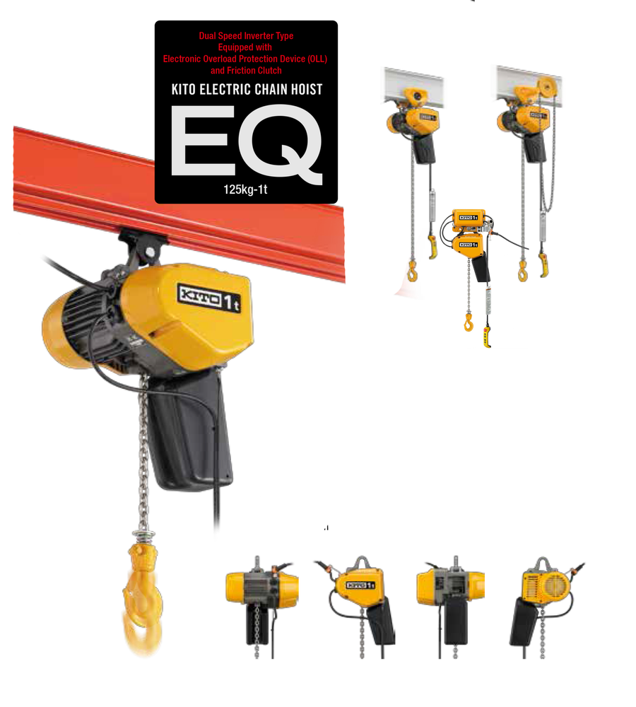 KITO EQ ELECTRIC CHAIN HOIST รอกไฟฟ้าinvertor
