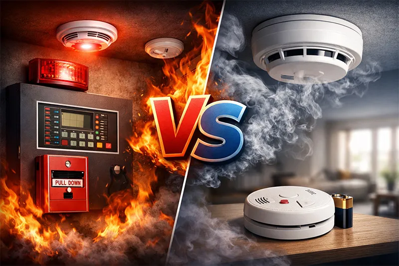 Fire Alarm Vs Smoke Detector