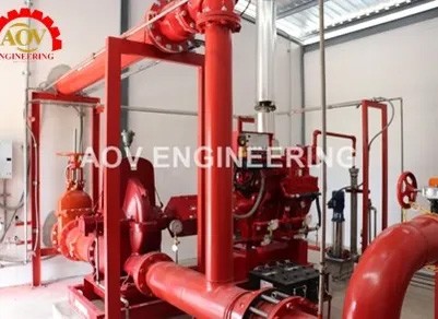 ติดตั้ง-Fire-Pump-หรือ-ระบบเครื่องสูบน้ำดับเพลิง