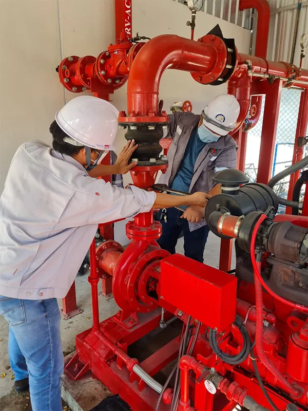 บำรุงรักษา Fire Pump เครื่องสูบน้ำดับเพลิง