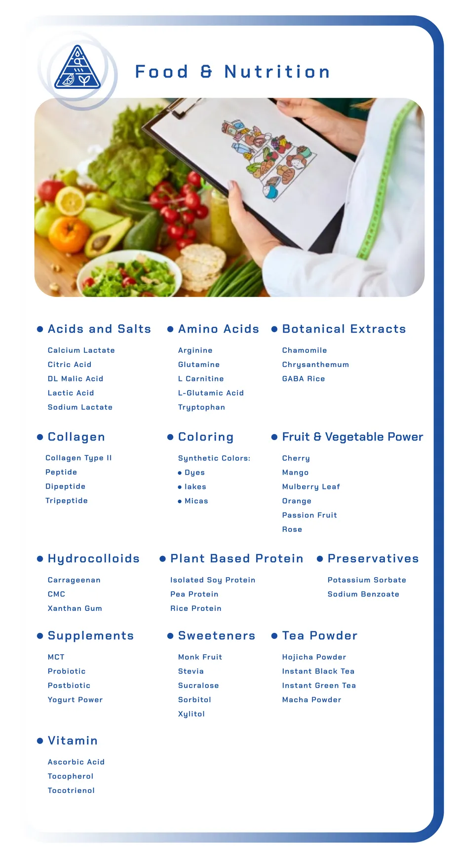 Food & Nutrition
