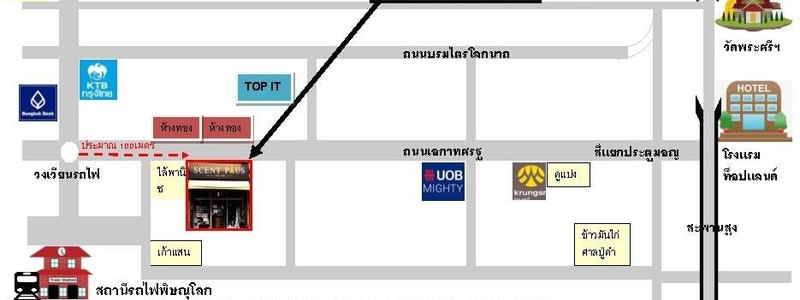 แผนที่พิษณุโลก