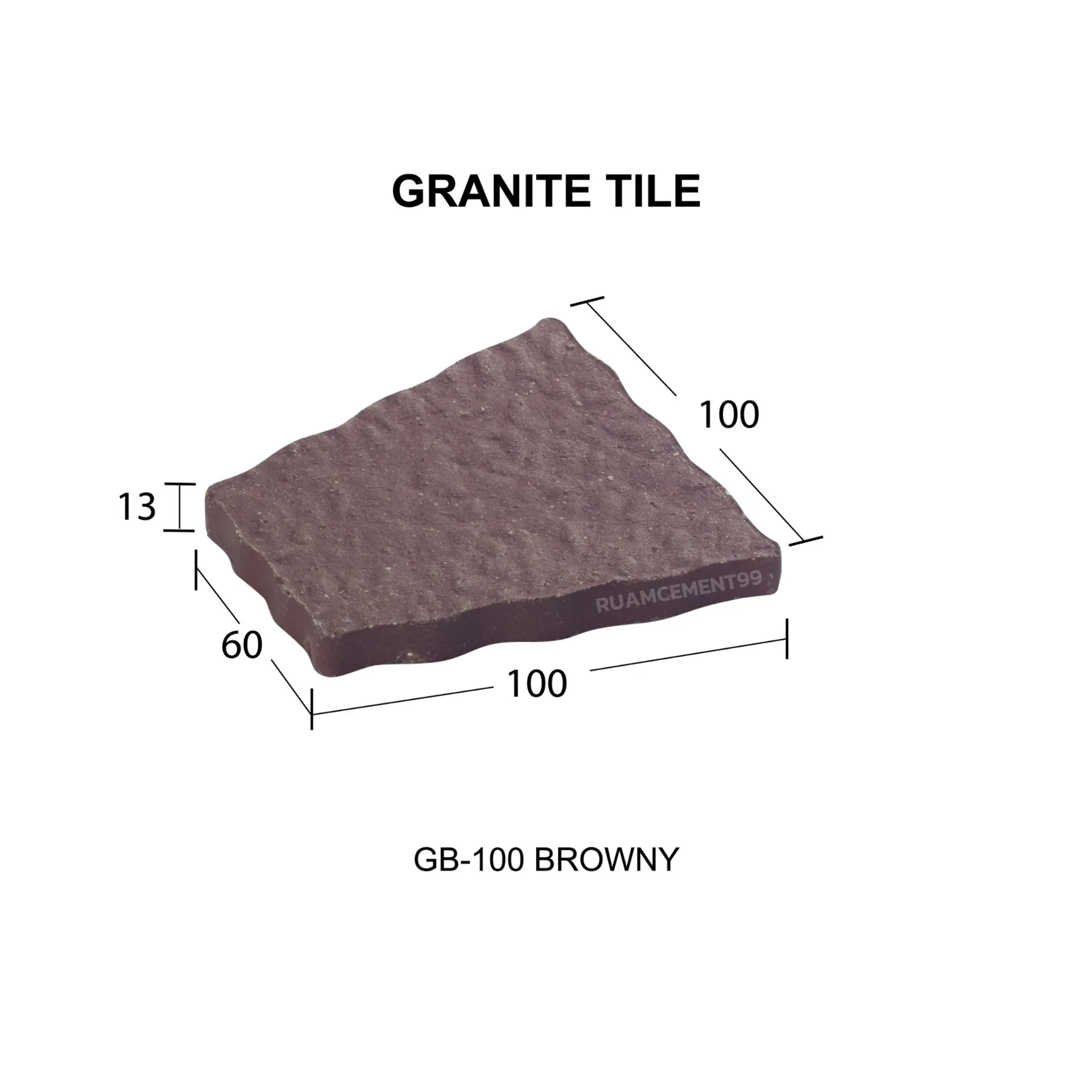 GB-100บราวนี่