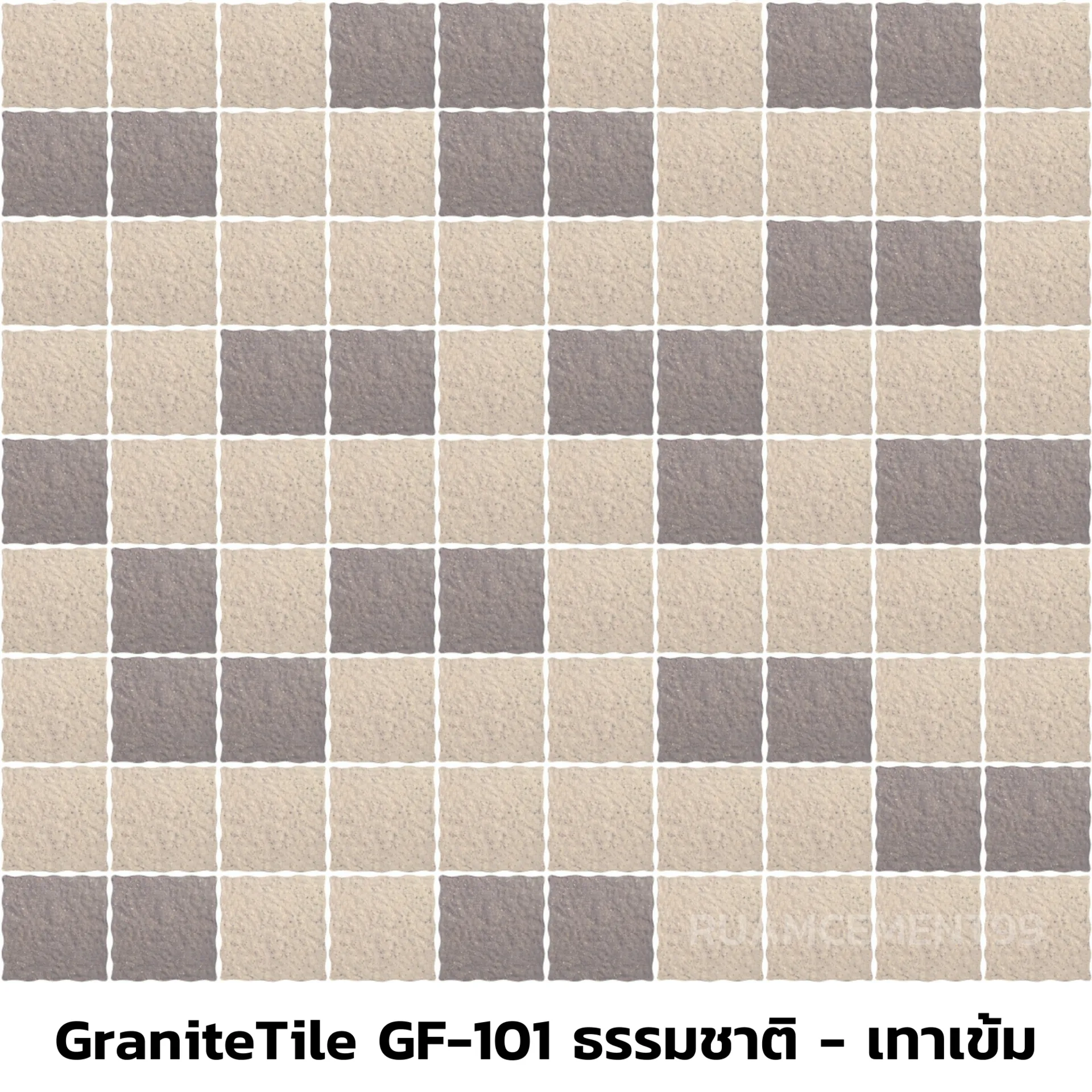 GraniteTileGF-101ธรรมชาติ-เทาเข้ม