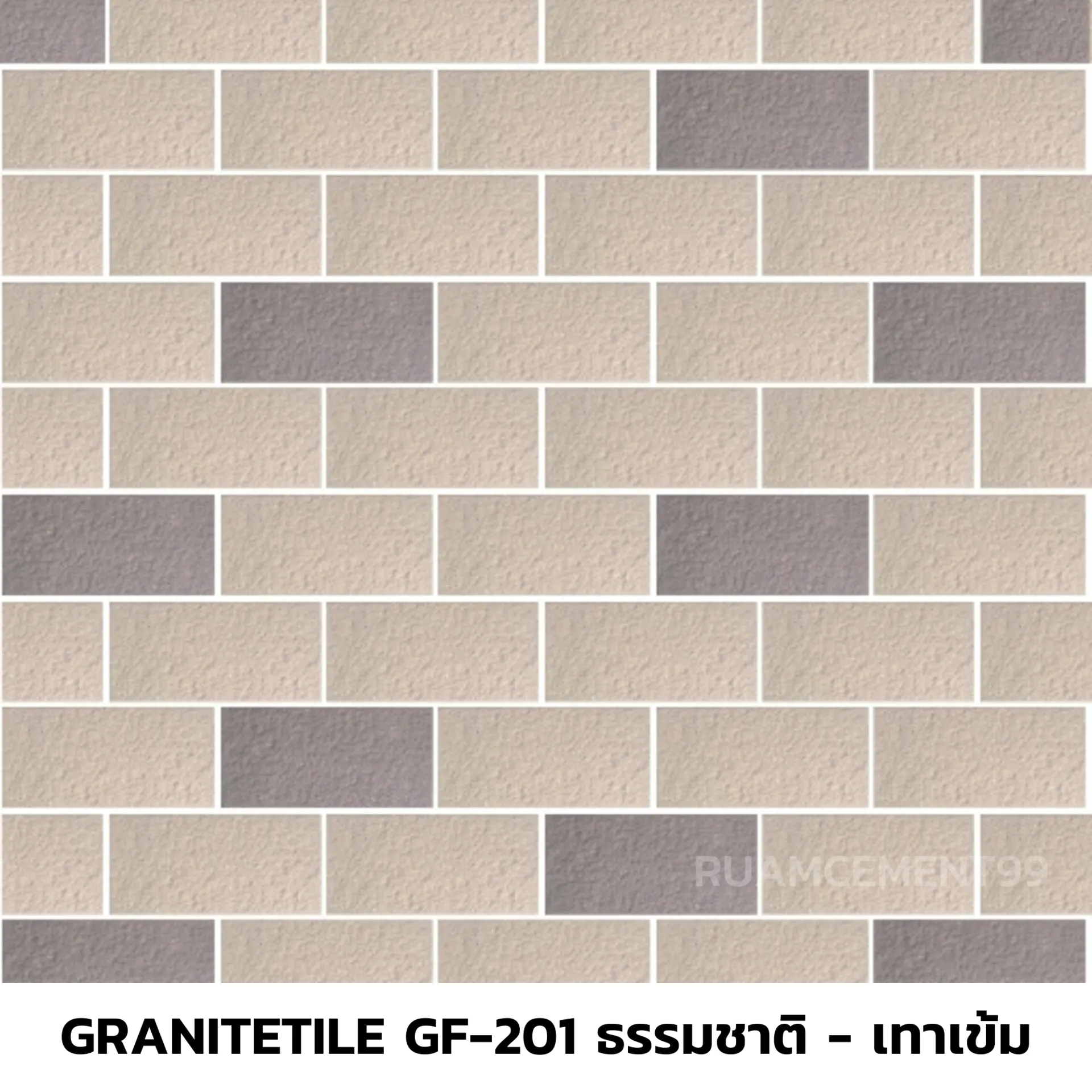 GraniteTileGF-201ธรรมชาติ-เทาเข้ม2