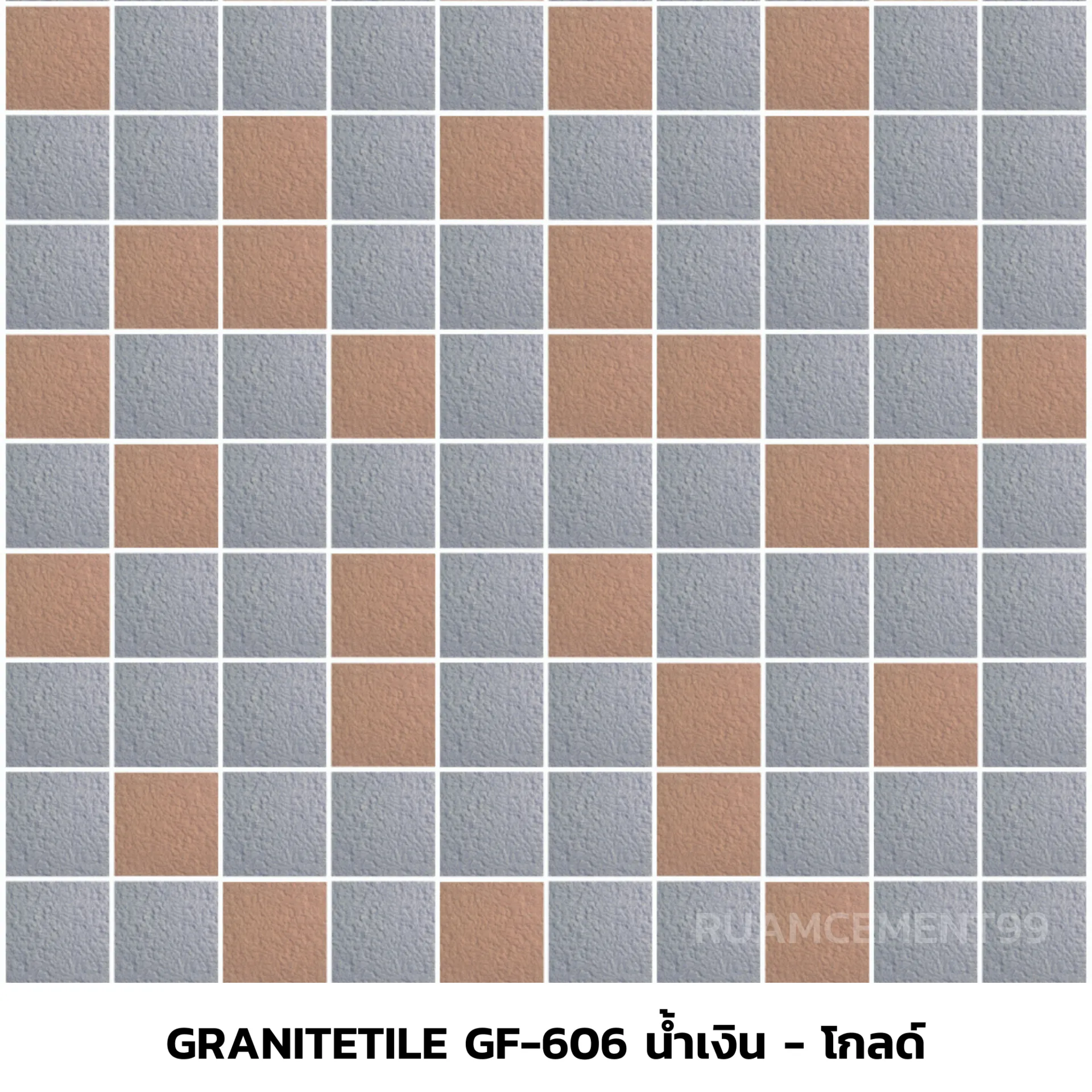 GraniteTileGF-606น้ำเงิน-โกลด์