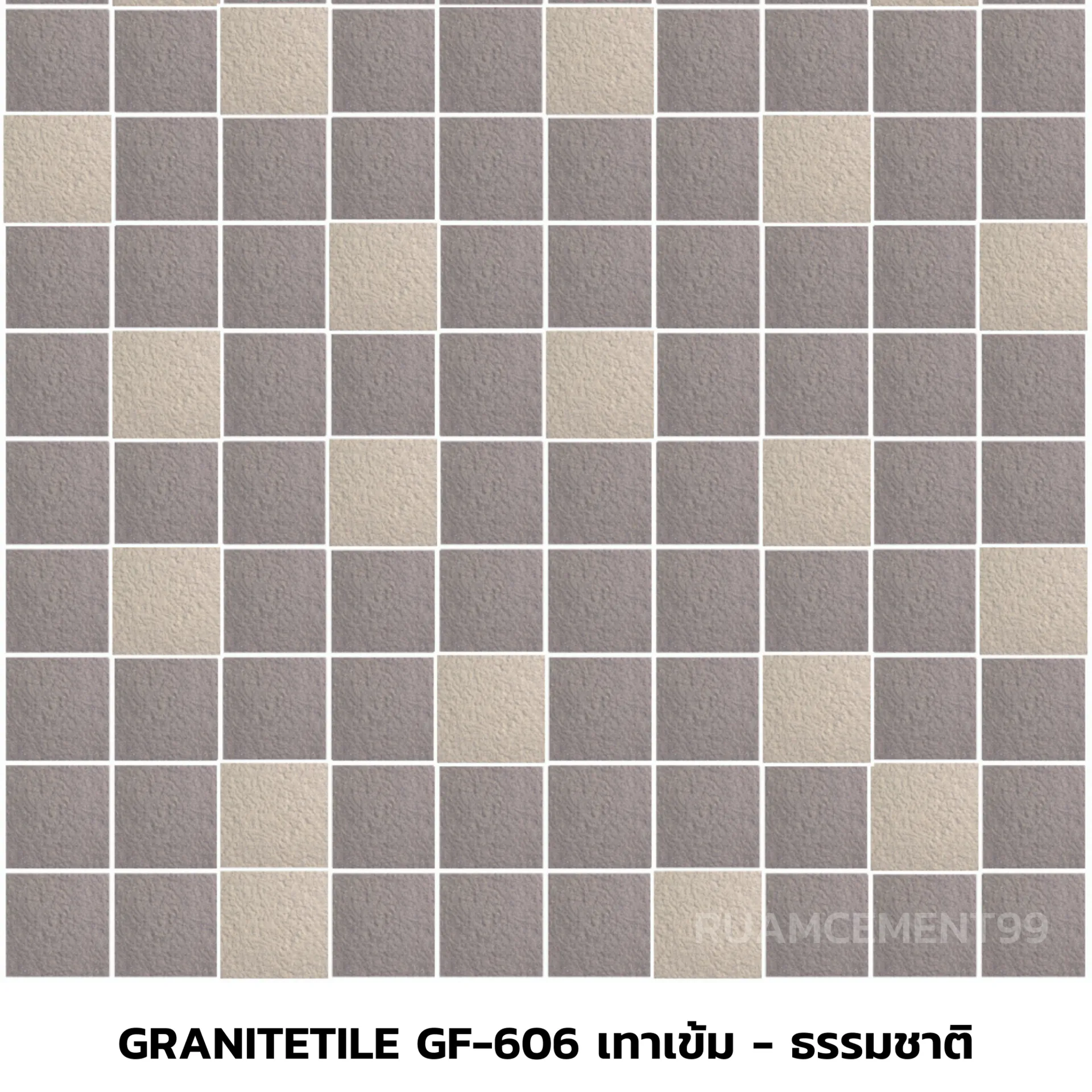 GraniteTileGF-606เทาเข้ม-ธรรมชาติ