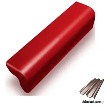 ครอบข้างปิดชาย-ลอนคู่ไฮบริด-สีน้ำตาลประกายมุก