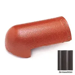 ครอบโค้งหางมน-สีดาร์คคอปเปอร์