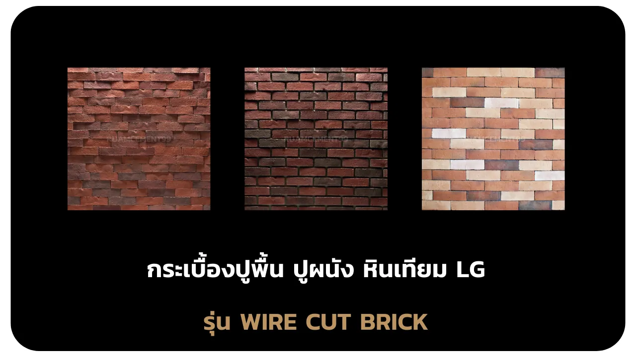 รุ่นWIRECUTBRICK