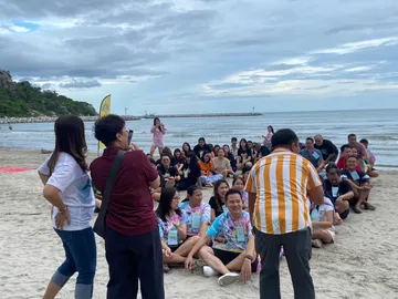 LINEALBUMteambuildingonthebeach224072562