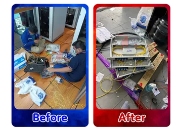 ระบบสายสัญญาณไฟเบอร์(FIBEROPTIC)
