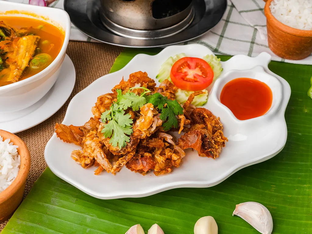 ต้มยำพุงไข่-แกงป่าปลาเนื้ออ่อน-ปูนิ่มทอดกระเทียมset8