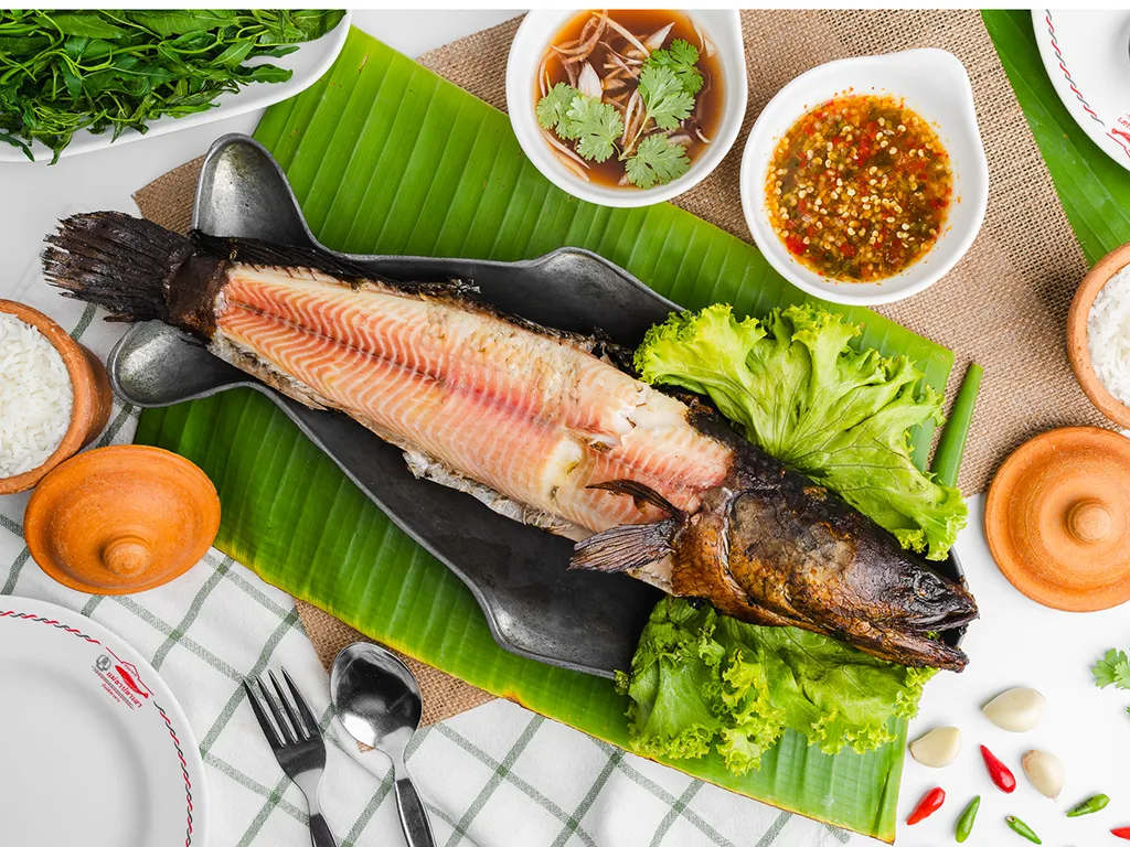 ปลาเผาset7